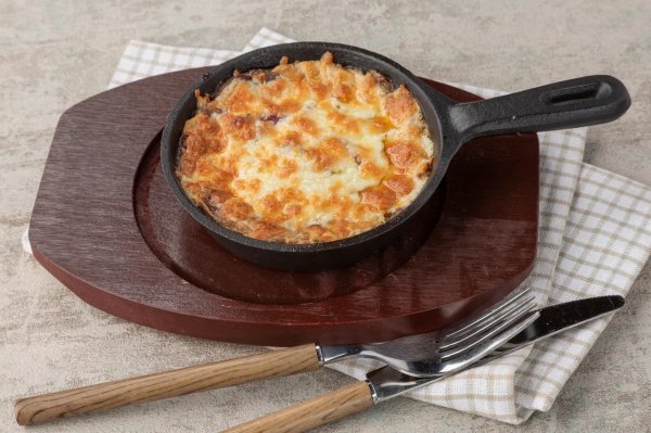 Жюльен с курицей и грибами