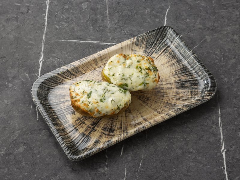 Запеченный картофель с сыром